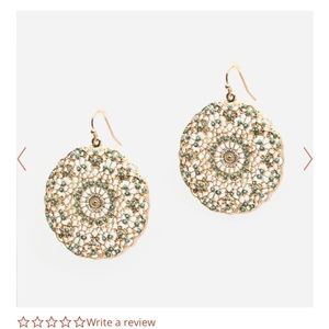 Frances Valentine Turquoise Filigree Earrings
